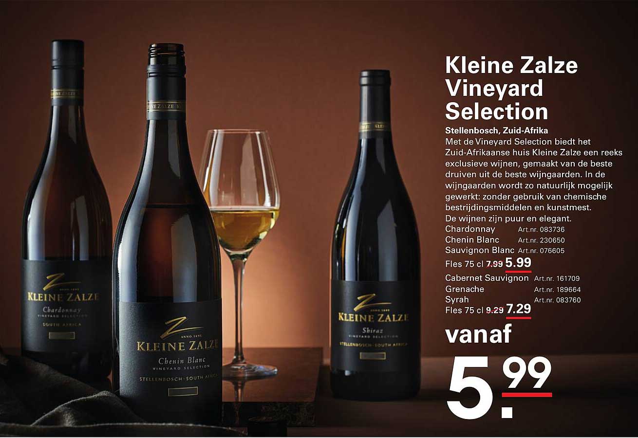 Kleine Zalze Vineyard Selection