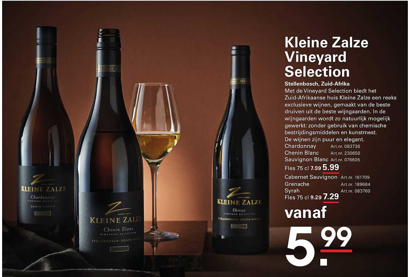 Kleine Zalze Vineyard Selection