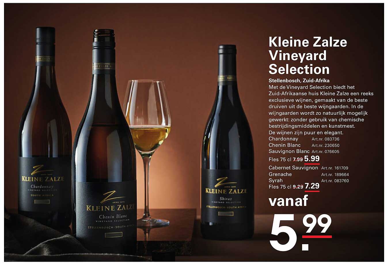 Kleine Zalze Vineyard Selection