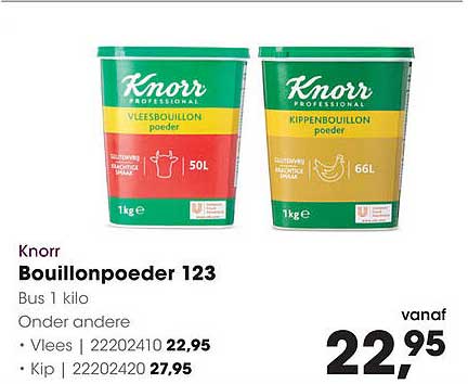 Knorr Bouillonpoeder 123