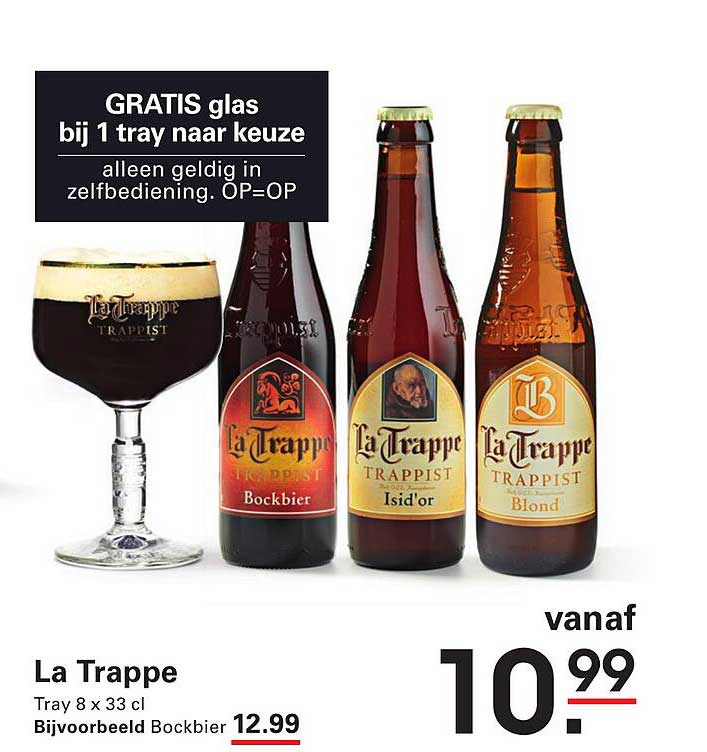 La Trappe Tray 8 x 33 cl