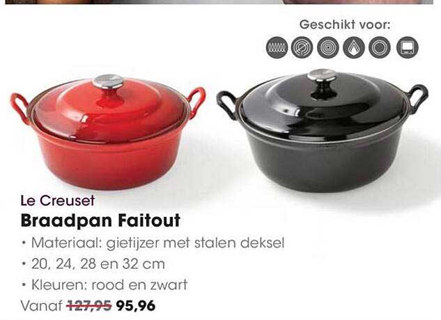 Le Creuset Braadpan Faitout