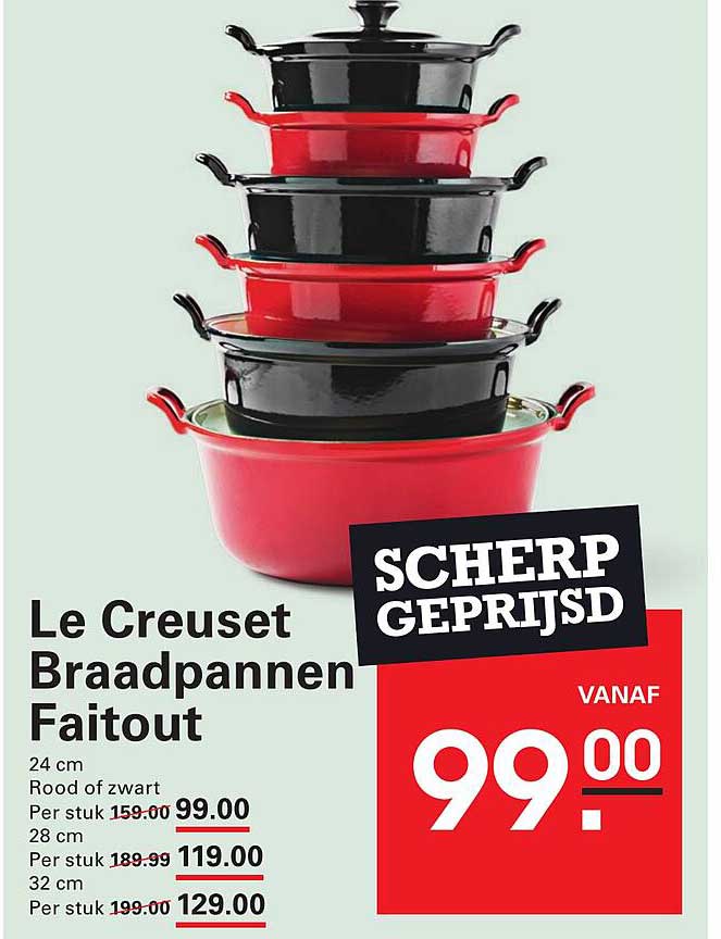 Le Creuset Braadpannen Faitout