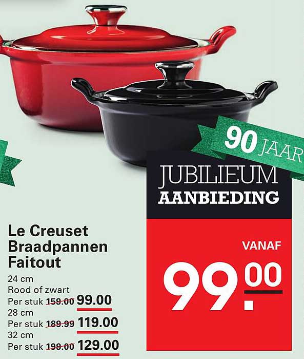 Le Creuset Braadpannen Faitout