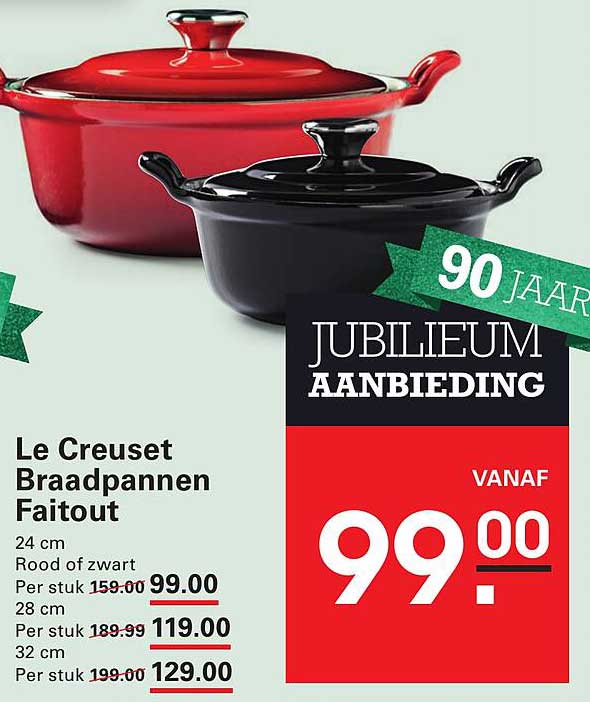 Le Creuset Braadpannen Faitout