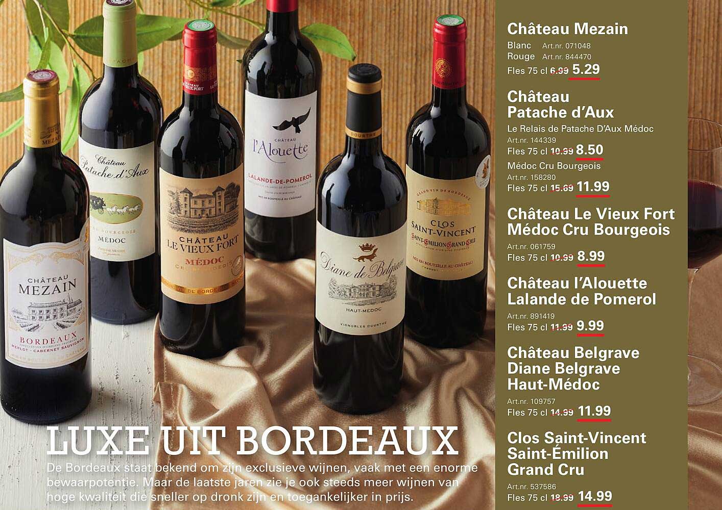 Luxe uit Bordeaux