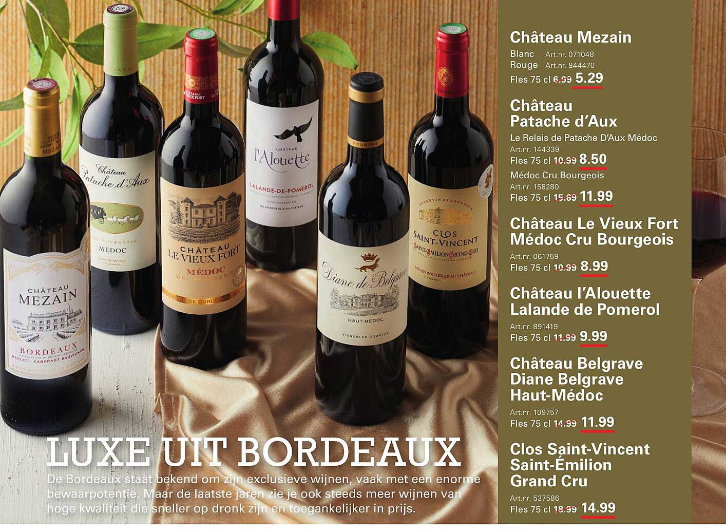 Luxe uit Bordeaux