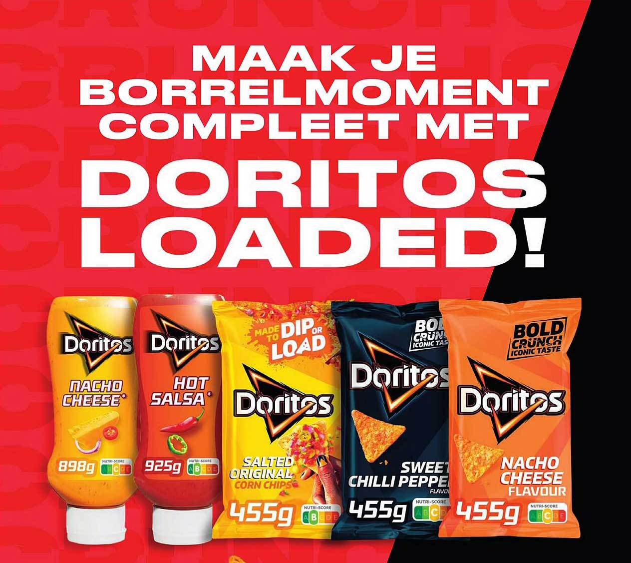 MAAK JE BORREL MOMENT COMPLEET MET DORITOS LOADED!