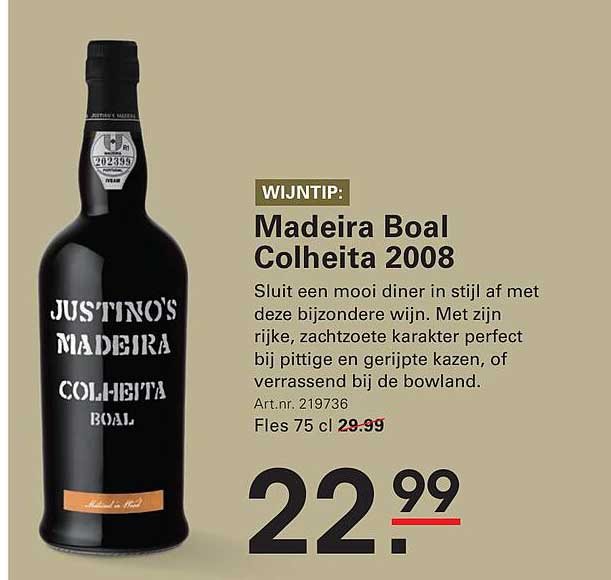 Madeira Boal Colheita 2008