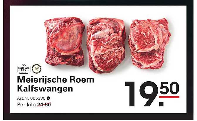 Meierijsche Roem Kalfswangen
