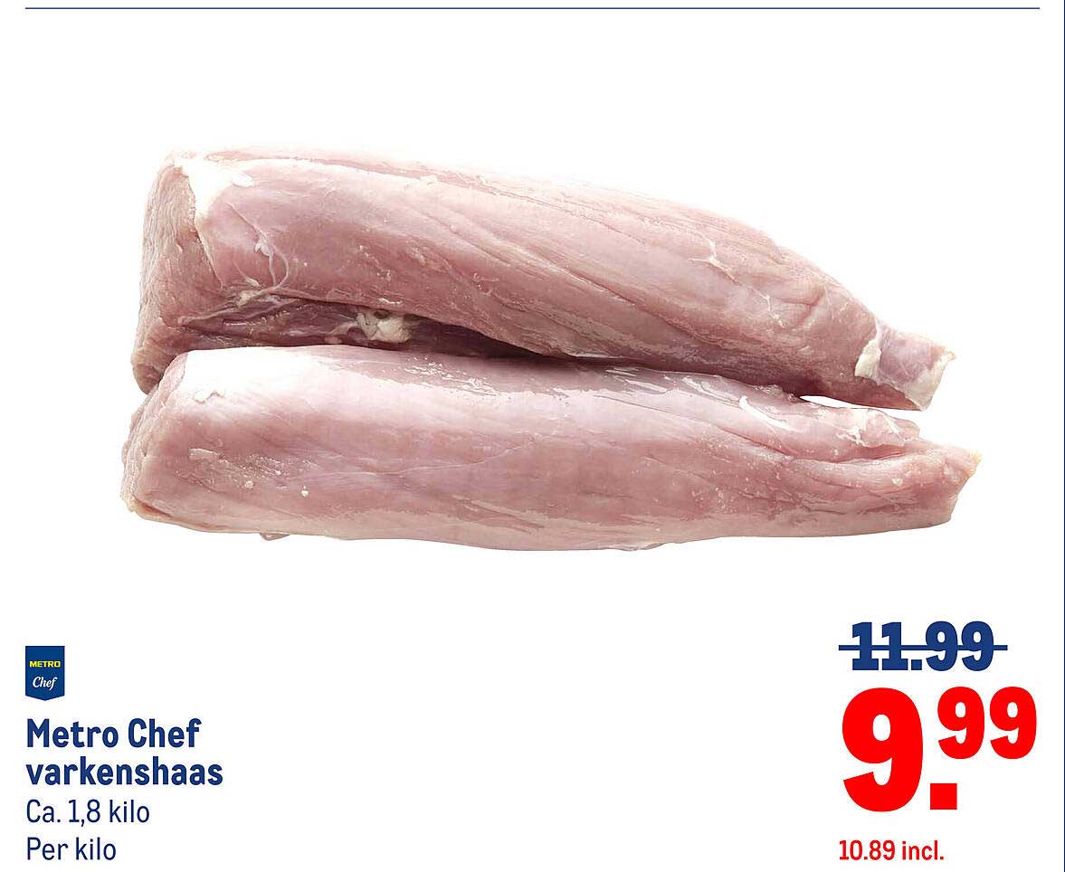 Metro Chef varkenshaas
