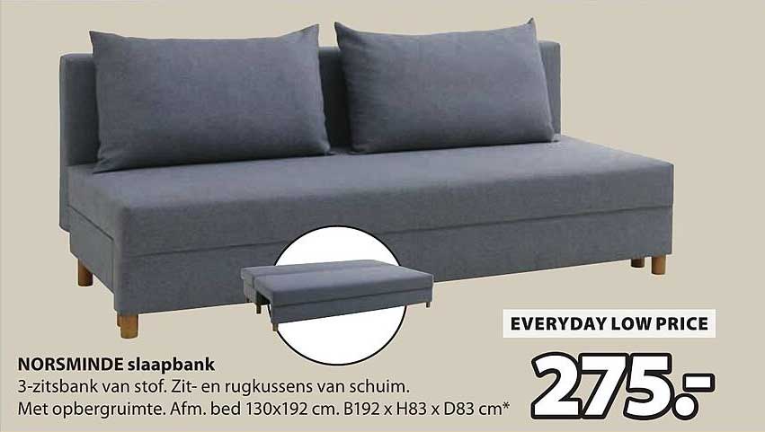 NORSMINDE slaapbank