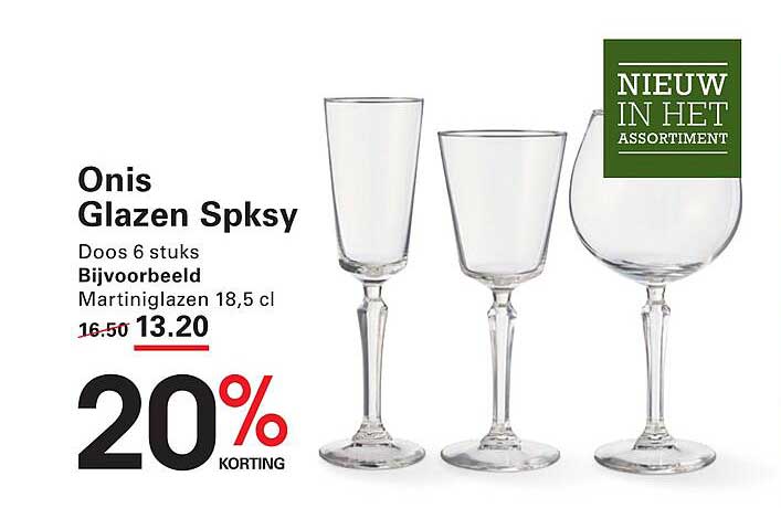 Onis Glazen Spksy
