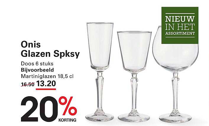 Onis Glazen Spksy