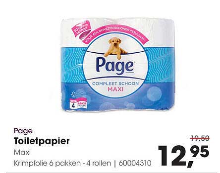 Page Toiletpapier Maxi