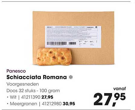 Panesco Schiacciata Romana