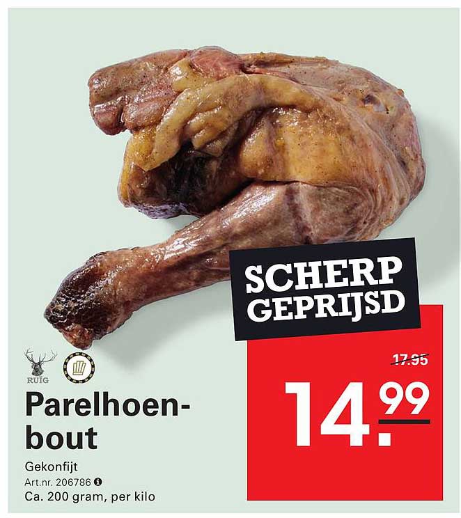 Parelhoenbout
