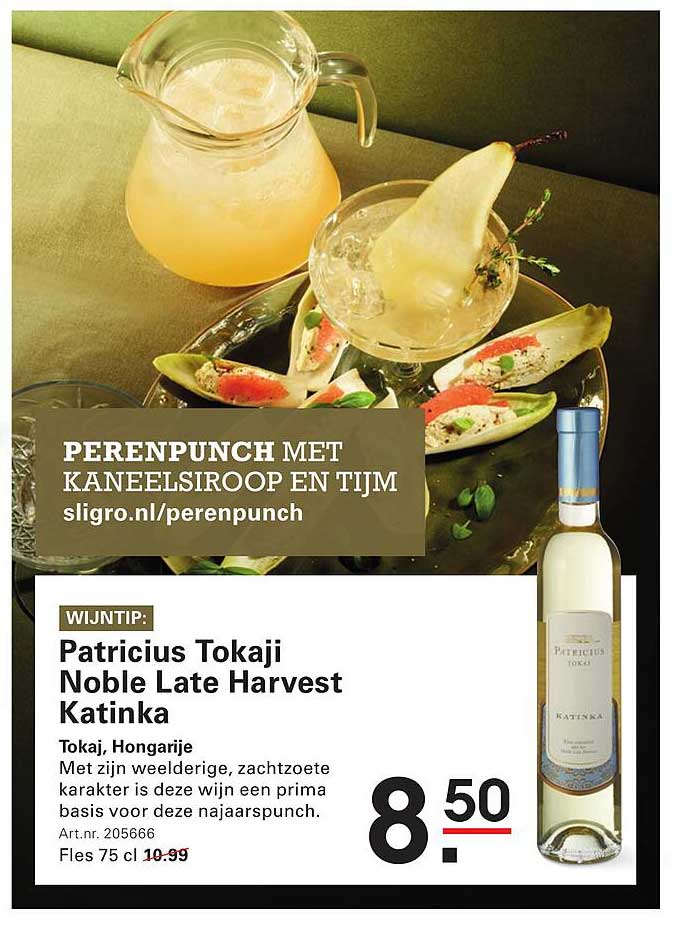 Patricius Tokaji Noble Late Harvest Katinka