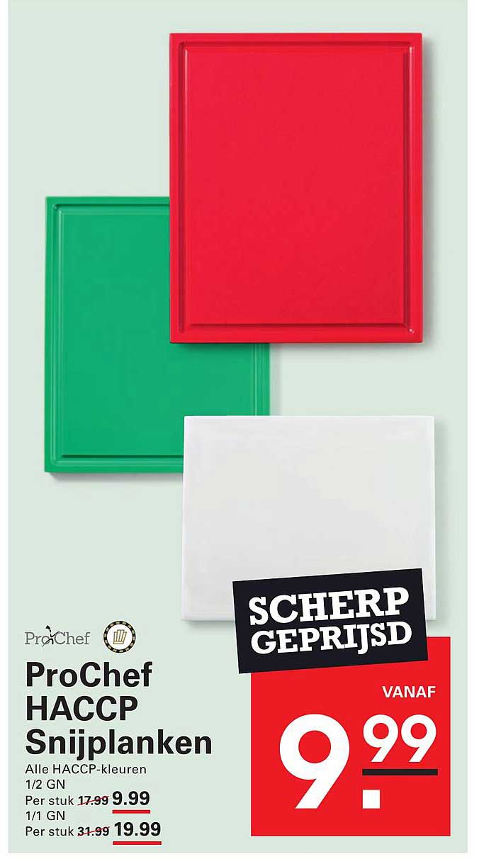 ProChef HACCP Snijplanken