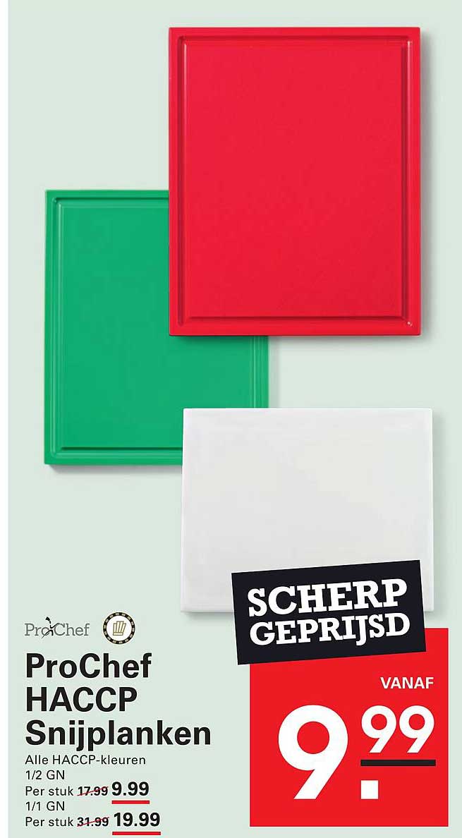 ProChef HACCP Snijplanken