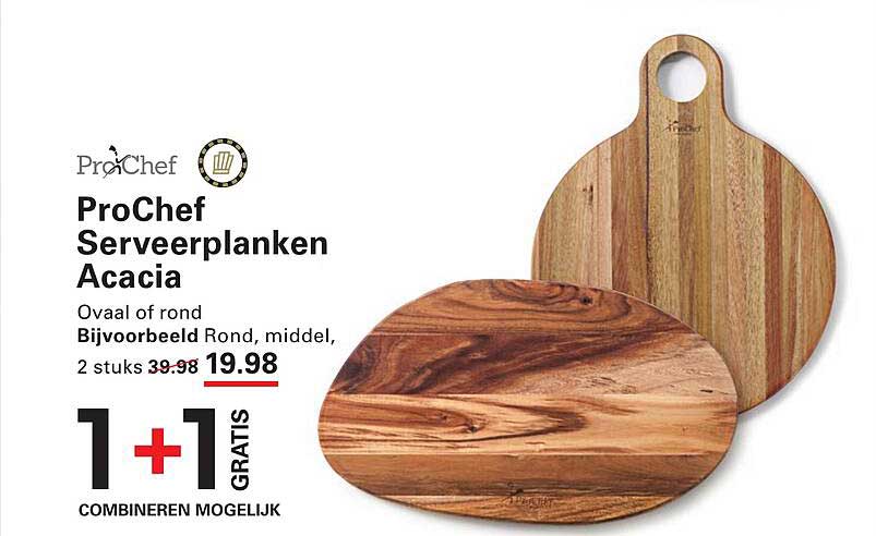 ProChef Serveerplanken Acacia