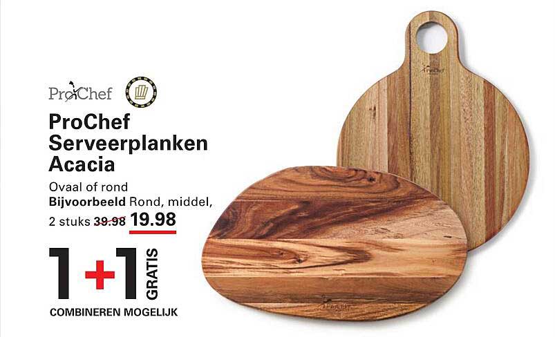 ProChef Serveerplanken Acacia
