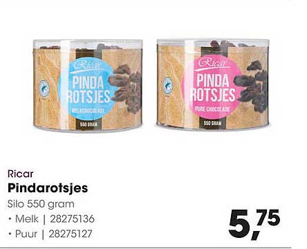 Ricar Pindarotsjes Silo 550 gram