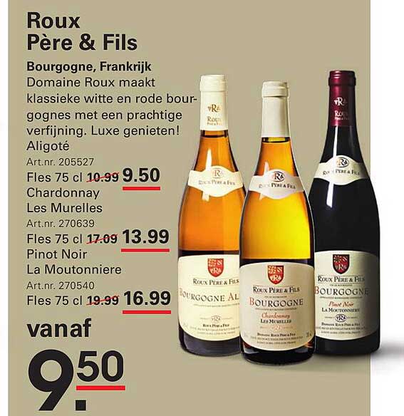 Roux Père & Fils Bourgogne, Frankrijk