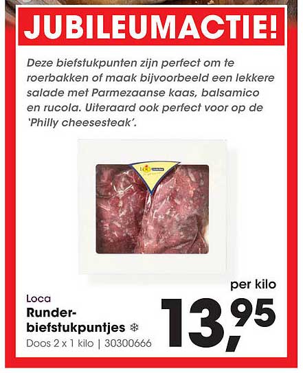 Runder-biefstukpuntjes