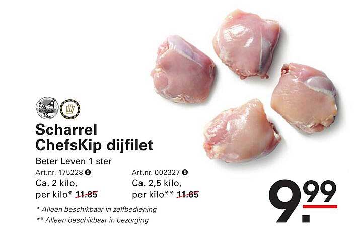 Scharrel ChefsKip dijfilet