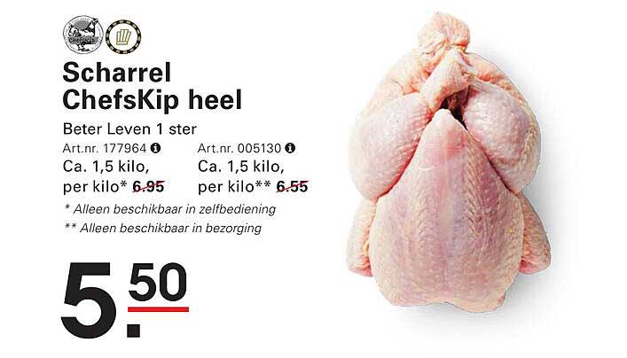 Scharrel ChefsKip heel