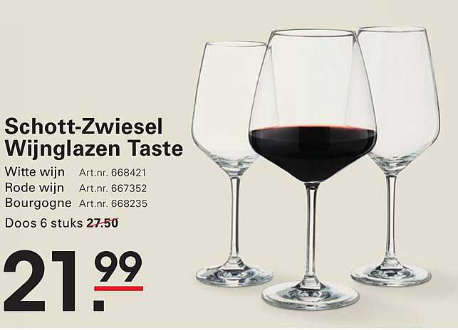 Schott-Zwiesel Wijnglazen Taste