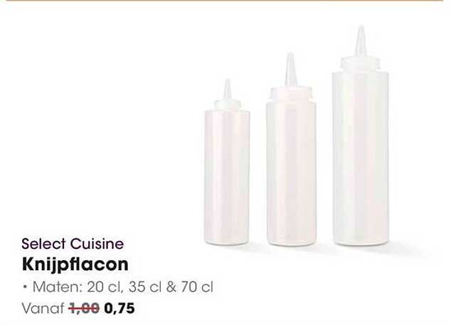 Select Cuisine Knijpfles
