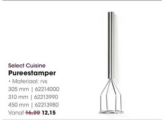 Select Cuisine Pureestamper