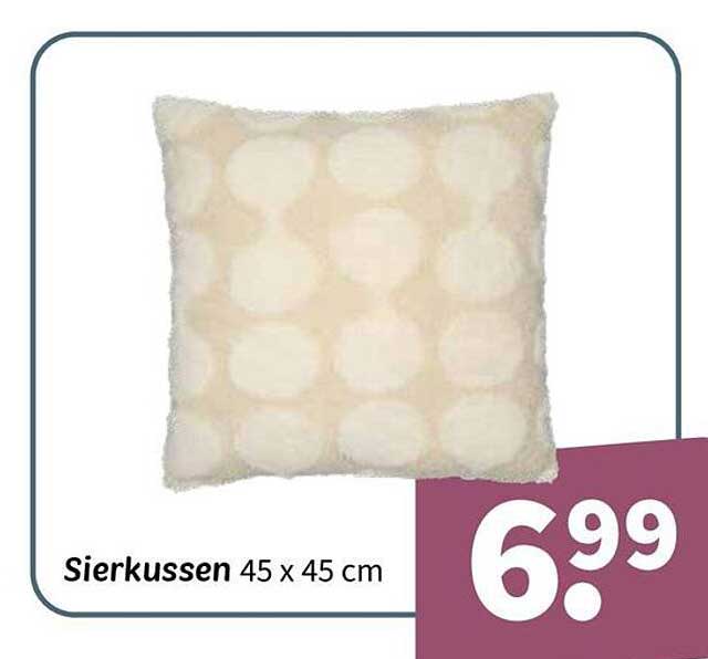 Sierkussen 45 x 45 cm