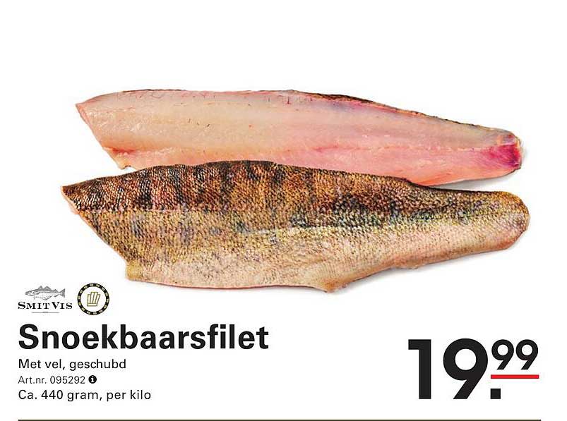 Snoekbaarsfilet