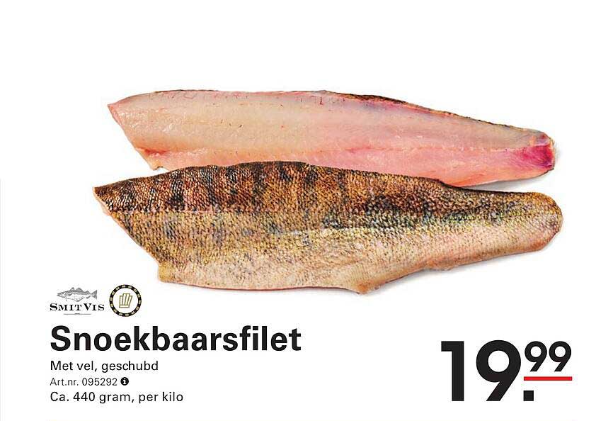 Snoekbaarsfilet