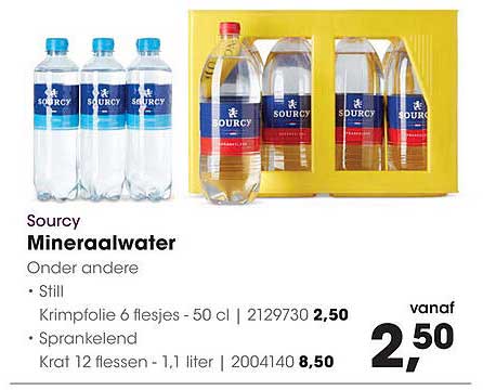 Sourcy Mineraalwater