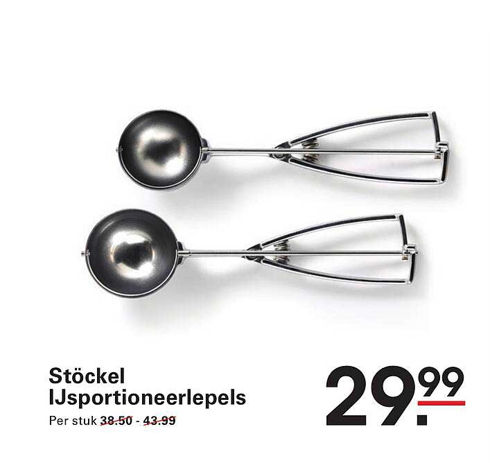 Stöckel IJsp Portioneringlepels