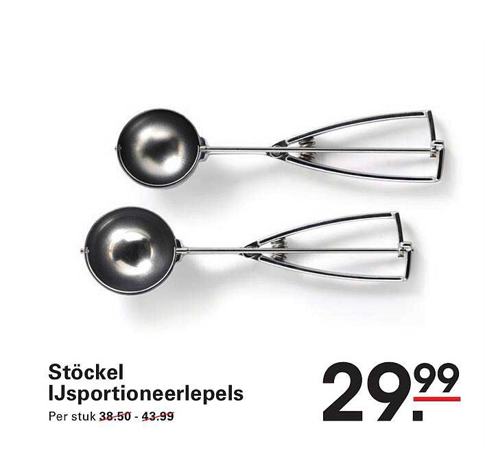 Stöckel IJsportioneerlepels