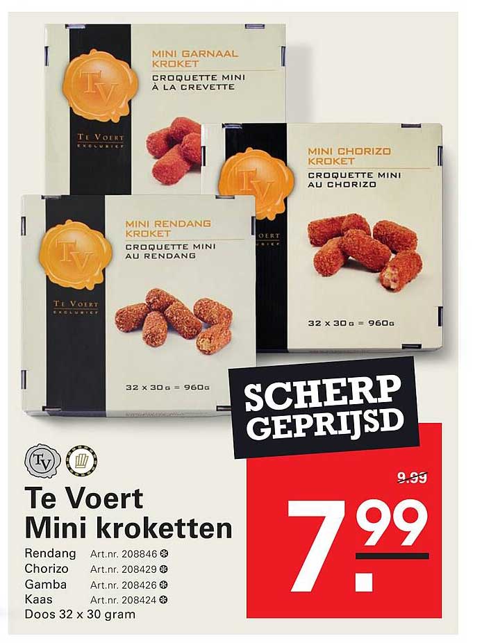 Te Voert Mini kroketten