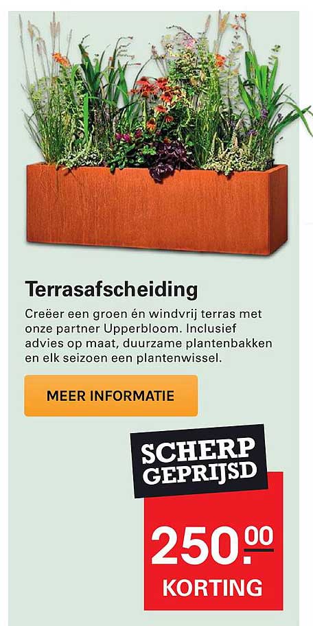 Terrasafscheiding