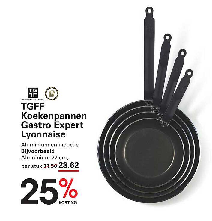 TGFF Koekenpannen Gastro Expert Lyonnaise
