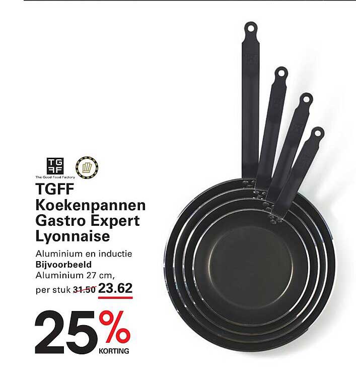 TGFF Koekenpannen Gastro Expert Lyonnaise