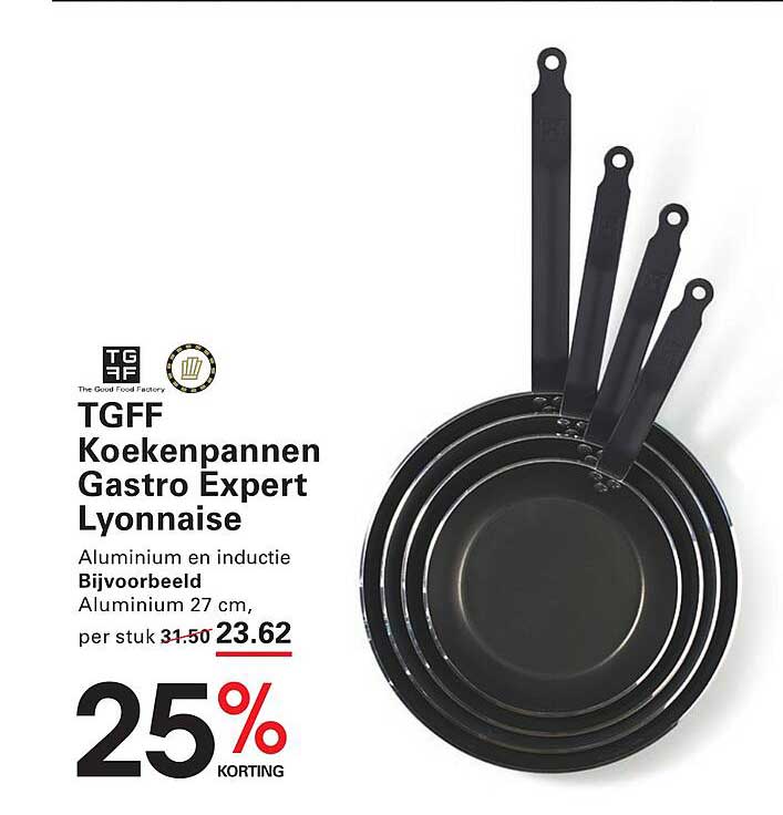 TGFF Koekenpannen Gastro Expert Lyonnaise