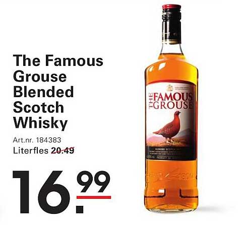 The Famous Grouse Blended Scotch Whisky