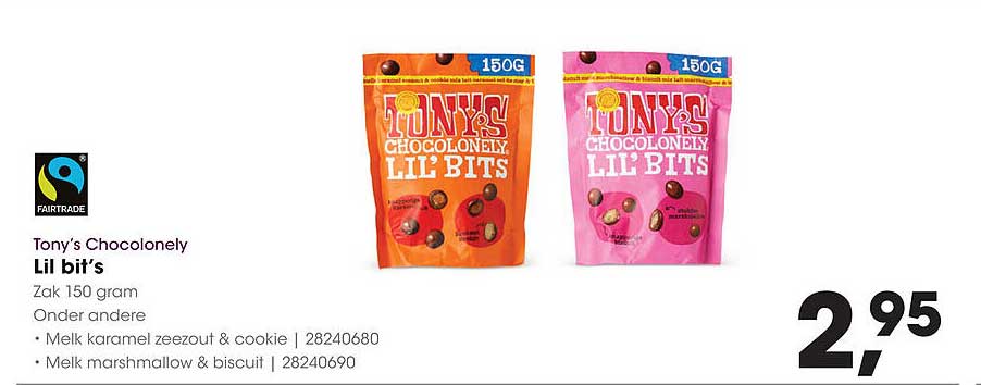 Tony's Chocolonely Lil bit's