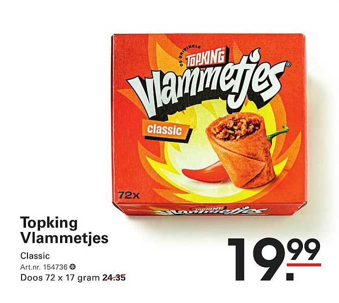 Topking Vlammetjes