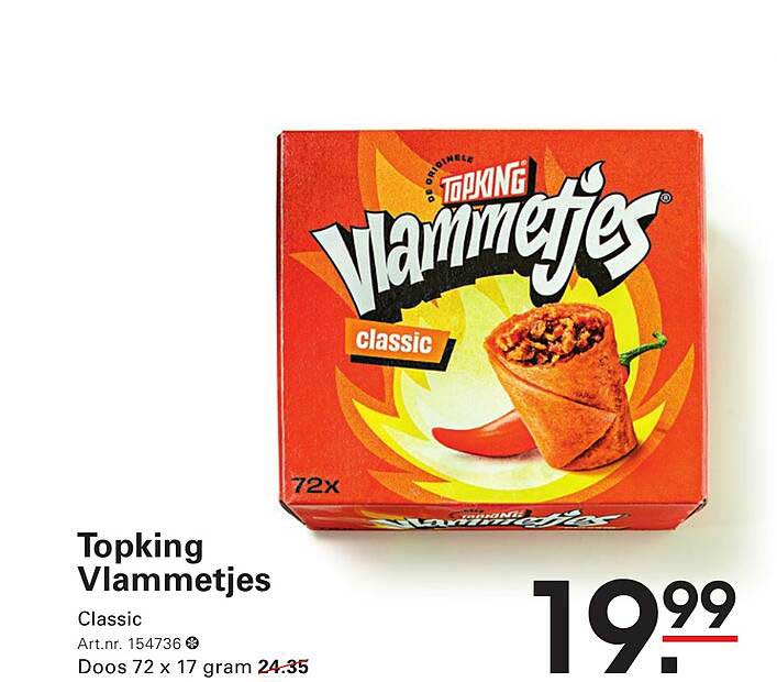 Topking Vlammetjes Classic