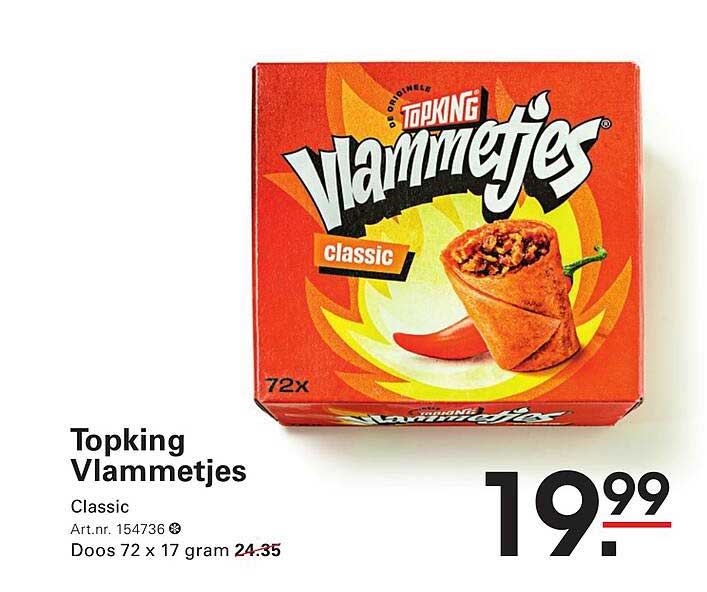 Topking Vlammetjes Classic
